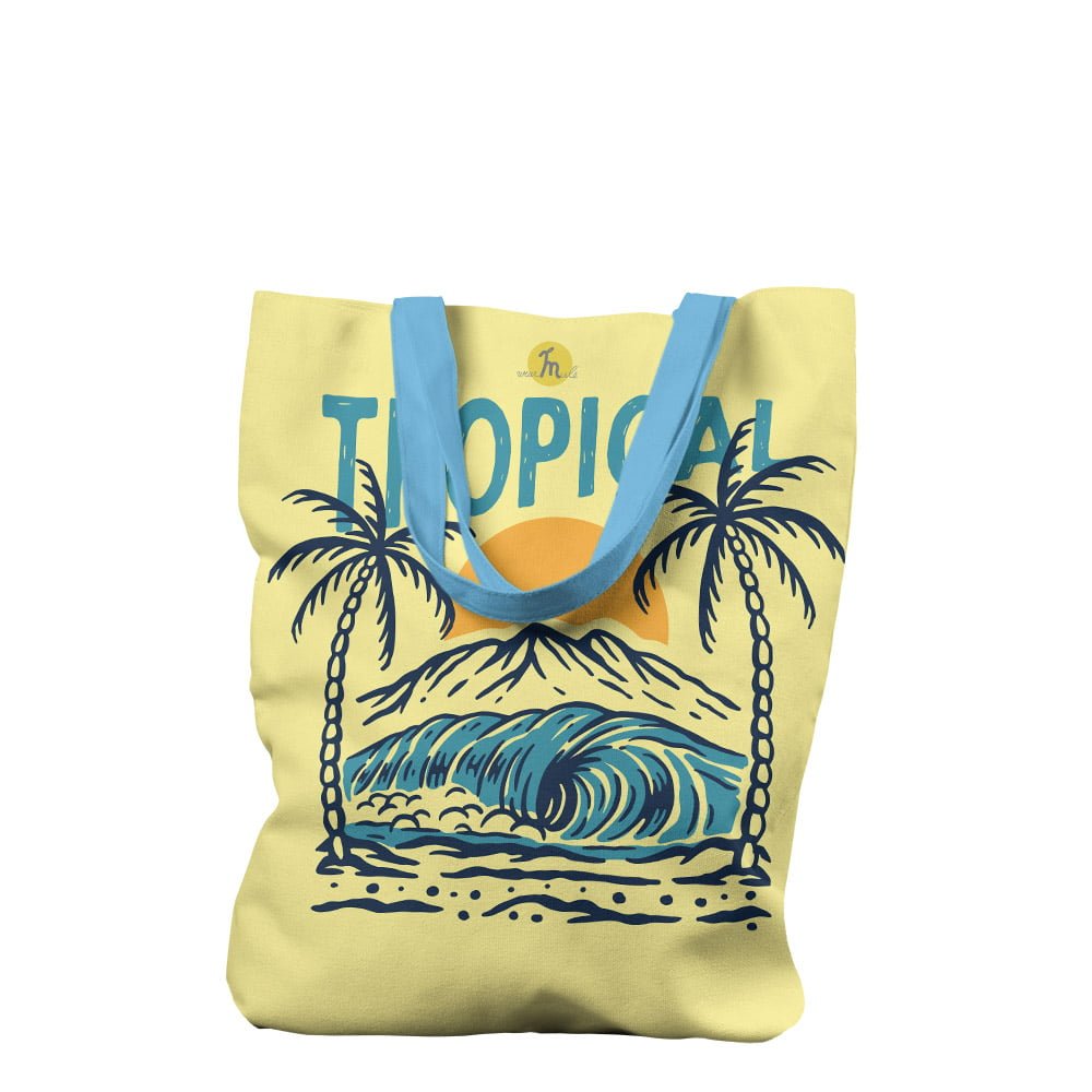 Alaplaya | Geantă de plajă căptușită MuleWear Tropical